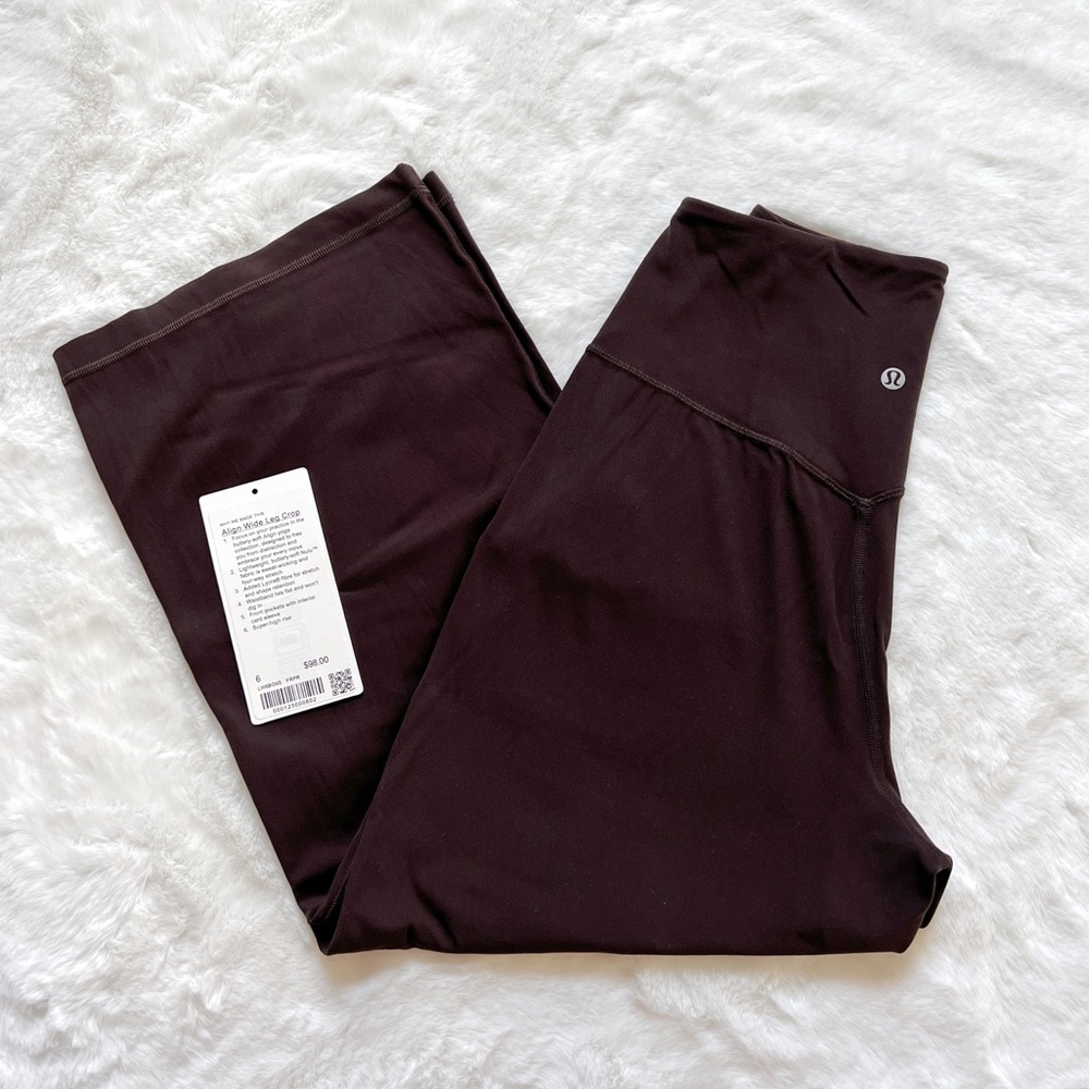 Lululemon Align Wide Leg Crop 23”